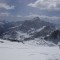 Ski touring above the PassodiBertollina, Gressoney